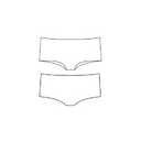 BOXER COMPLETO Ropa Intima Femenina Lencería Fina Panties Sexys